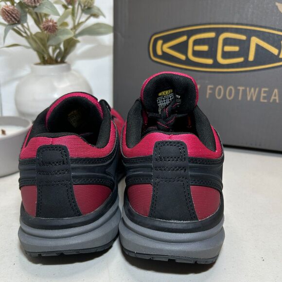 Keen Utility Vista Energy Lace Up Shoes Jam/Black Comp Toe Women's 9W NWB - Picture 5 of 10